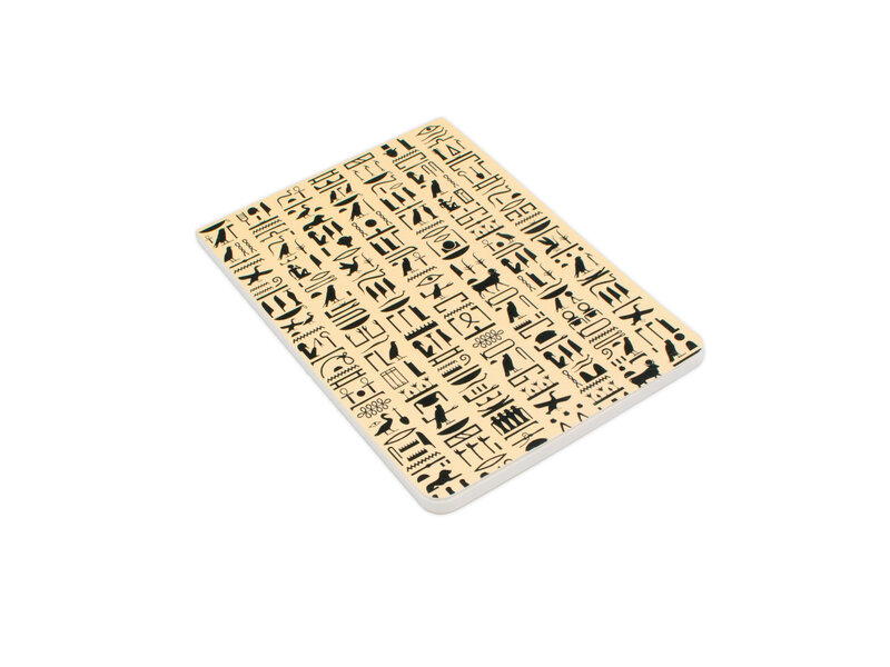 Bloc-notes vierge A6,Hiéroglyphes
