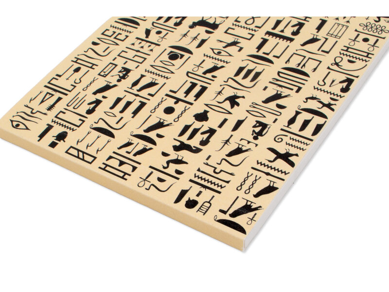 Bloc-notes vierge A6,Hiéroglyphes