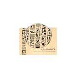 Taschen spiegel Ø 80 mm,  Ägyptische Hieroglyphen