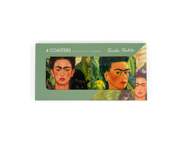 Onderzetters , set van 4, Frida Kahlo