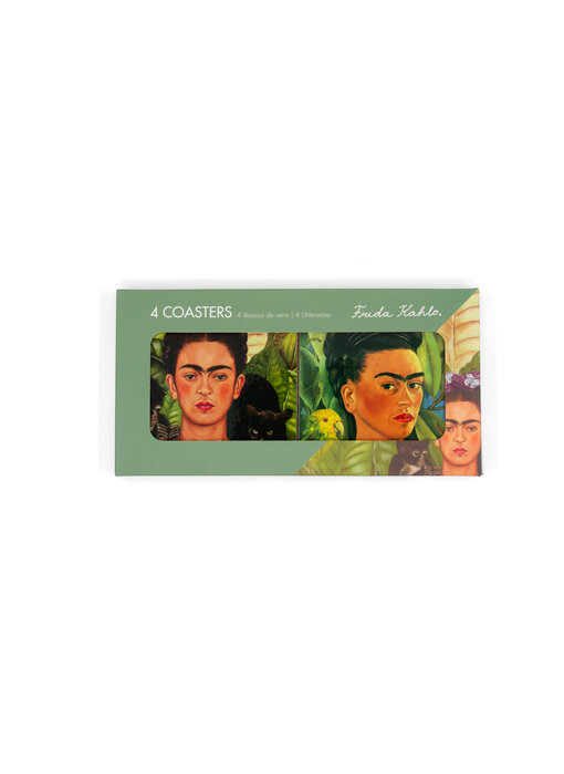 Coasters, set of 4, Frida Kahlo
