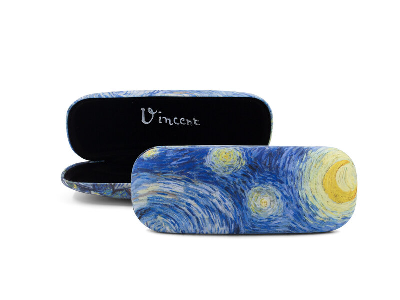 Étui à lunettes avec tissu pour lentilles, Vincent van Gogh,  La nuit étoillée
