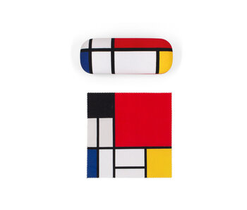 Brillenetui mit Brillenputztuch, Piet Mondriaan