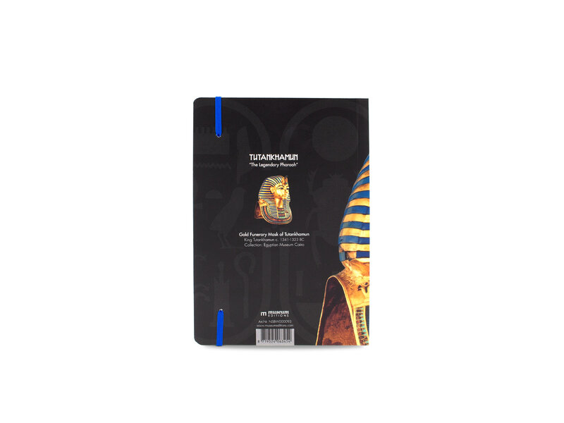 Cuaderno de tapa blanda, A5,  Tutankamón