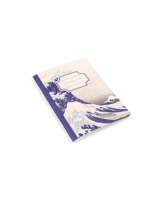 Mini notebook, A6, The Great Wave, Hokusai