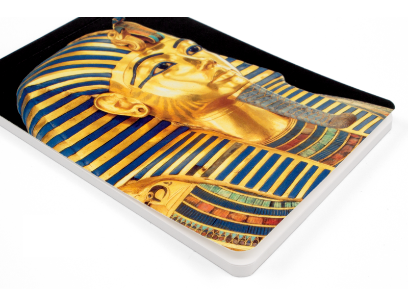 Bloc-notes vierge A6, Toutankhamon