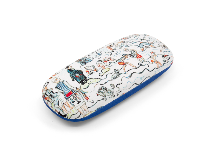 Funda de gafas, James Ensor, Los baños de Ostende