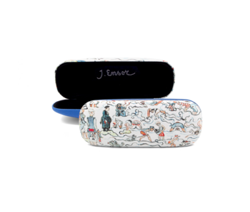 Spectacle case, James Ensor,The Baths at Ostend