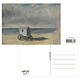 Carte postale, James Ensor,  Cabine de baignade sur la plage