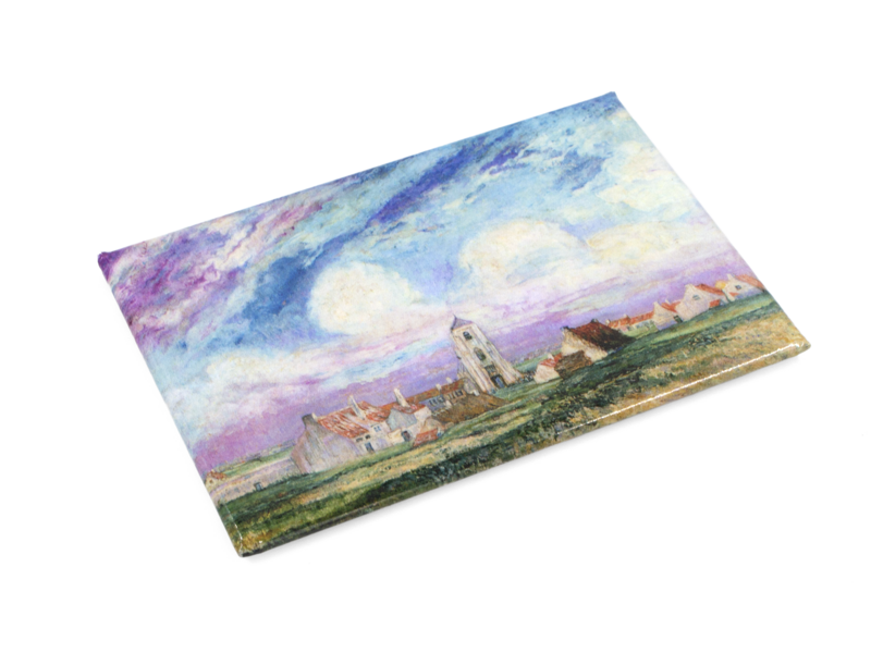 Ijskast magneet, James Ensor, Uitzicht op Mariakerke