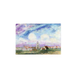 Imán de nevera,  James Ensor, Vista de Mariakerke