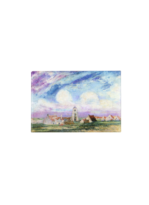 Fridge magnet , James Ensor, View of Mariakerke