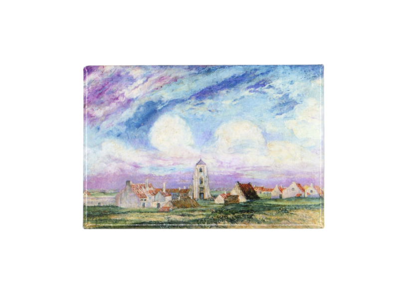 Magnet de réfrigérateur, James Ensor, Vue de Mariakerke