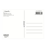 Postcard, 10 x 15 cm,  James Ensor, Self-Portrait with Flowered hood