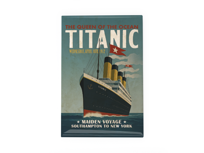 Magnet de réfrigérateur, Titanic