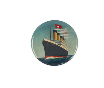 Pocket Mirror , Ø 80 mm, Titanic