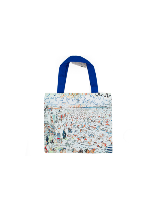 Sac de plage en coton, James Ensor, Les Bains d'Ostende