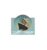 Miroir de poche,  Ø 80mm, Titanic
