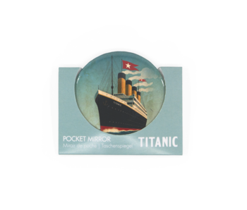Taschen spiegel Ø 80 mm, Titanic