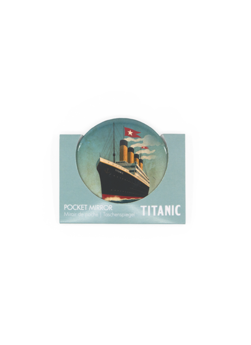 Taschen spiegel Ø 80 mm, Titanic