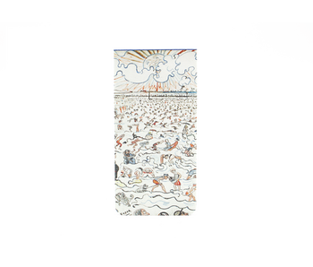 Magnetische boekenlegger, James Ensor,De baden van Oostende