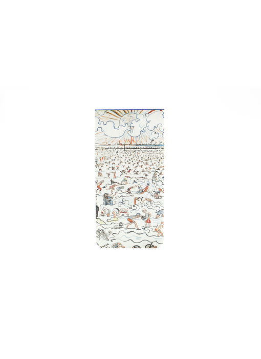 Magnetisches Lesezeichen, James Ensor,  Die Bäder in Ostende