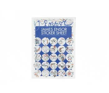 Stickervel, James Ensor,  De baden van Oostende