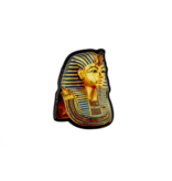 Aimant de réfrigérateur en époxy contour, Toutankhamon