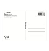 Postcard, 10 x 15 cm,  James Ensor, Detail Entry of Christ into Bruss