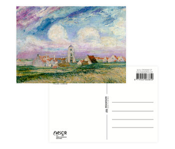 Postcard, 10 x 15 cm,  James Ensor, View of Mariakerke