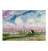 Carte postale, 10 x 15 cm, James Ensor, Vue de Mariakerke