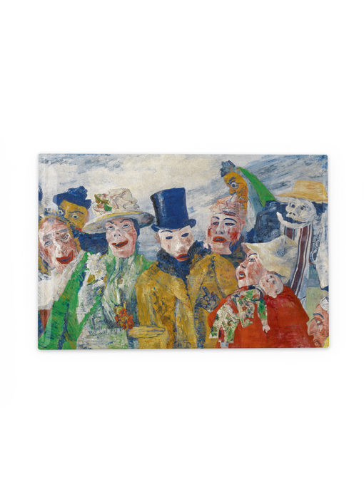 Koelkastmagneet, James Ensor, Detail uit de Intrige