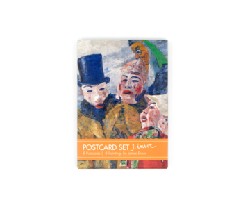 Postcard wallet, set of  de 8 postcards,  James Ensor
