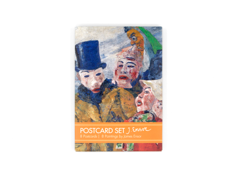 Postcard folder,  James Ensor