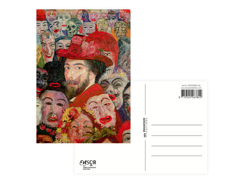 Postkarten ordner,  James Ensor