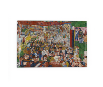 Kühlschrankmagnet, James Ensor, Einzug Christi