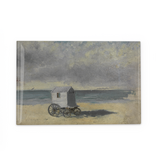 Fridge magnet , James Ensor,  Bathing Hut on the Beach