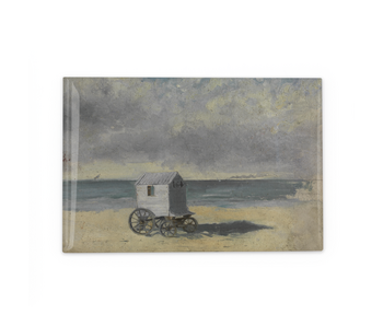 Fridge magnet , James Ensor,  Bathing Hut on the Beach