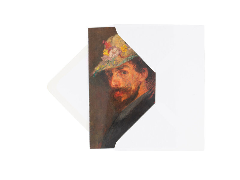 Card wallet , L, 10 double  cards, James Ensor