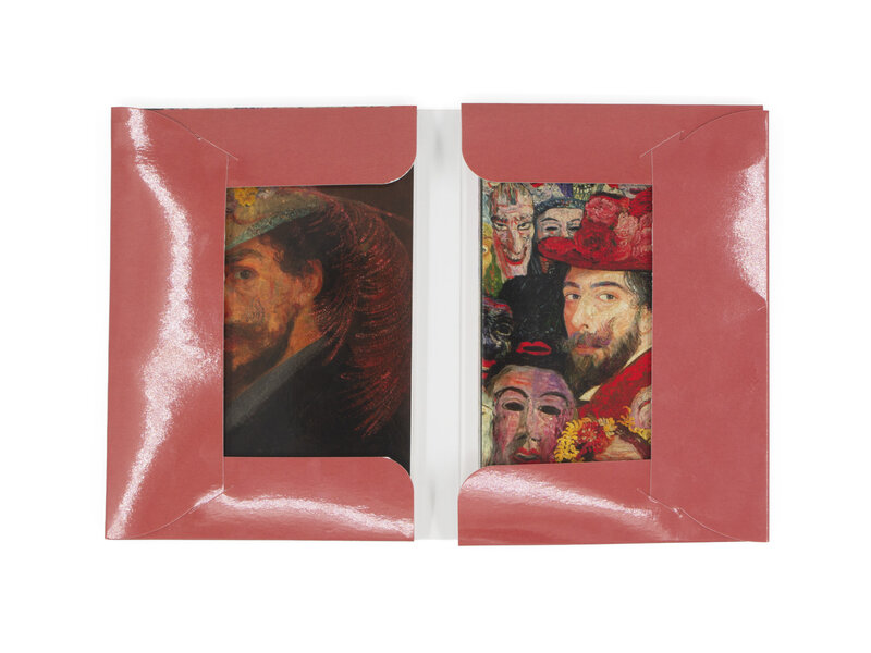 Carpeta de tarjetas, L, 10 tarjetas, James Ensor
