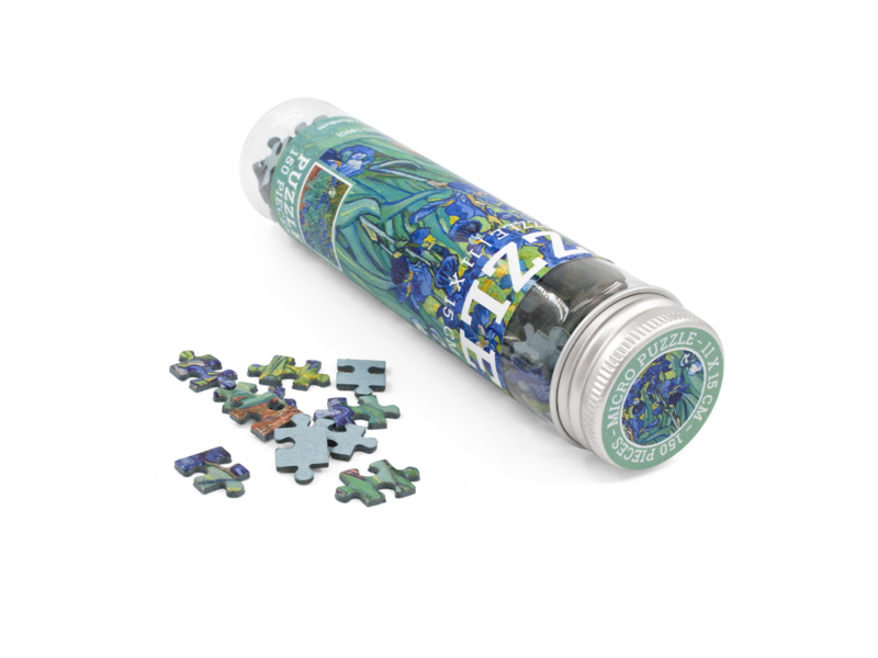 Micro puzzle, Irises, Vincent van Gogh