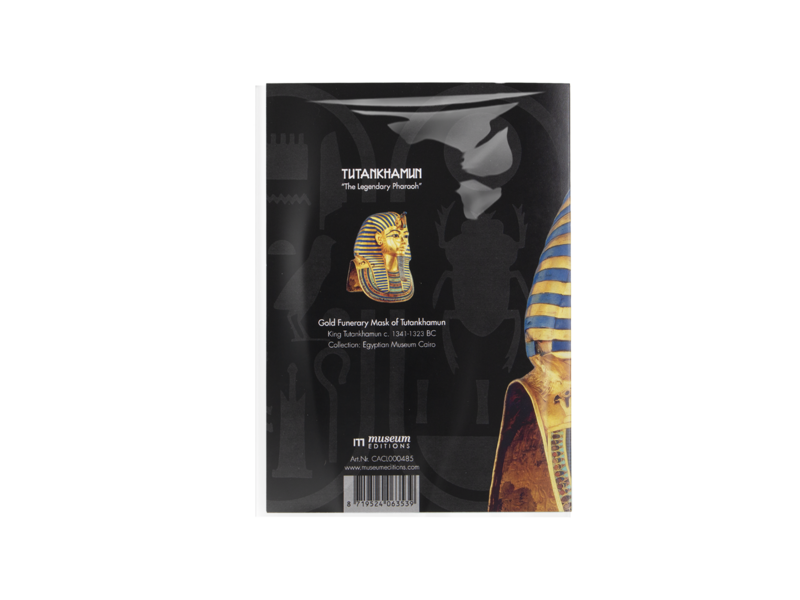 Double card with envelope,  Tutankhamun