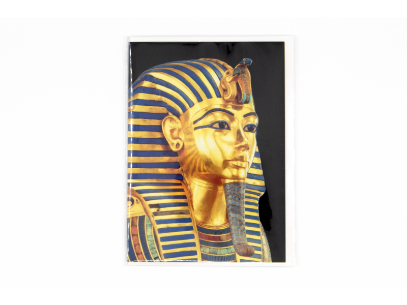 Double card with envelope,  Tutankhamun
