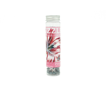 Micro puzzle in tube, 150 pieces Tulips, Maria Sibylla Merian