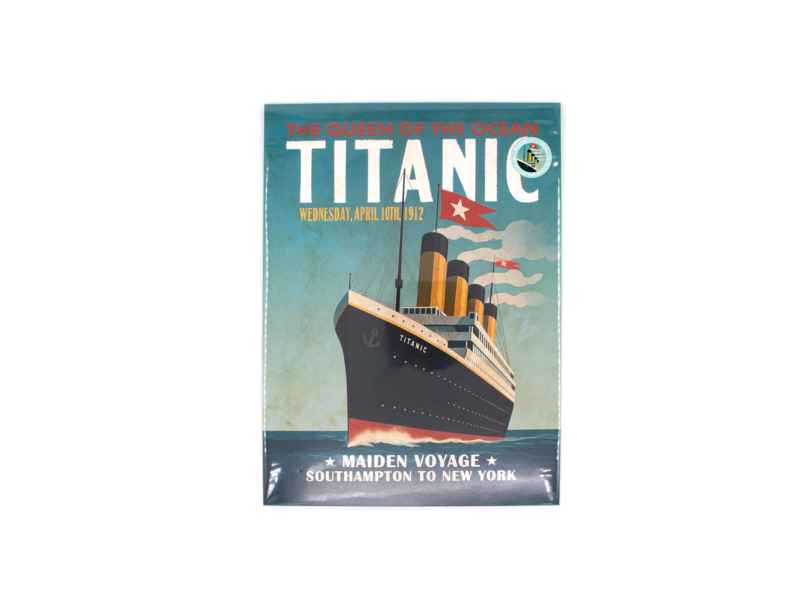 Mini-Poster,  A4, Titanic