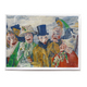 Carte double avec enveloppe, James Ensor, détail de l'ouvrage Intrigue