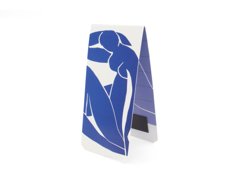 Marcapaginas magnético, Matisse, Desnudo II (Nu bleu II)