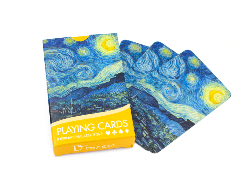 Jugando a las cartas, Vincent van Gogh, La noche estrellada