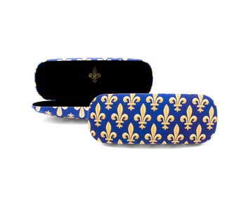 Spectacle case , Fleur de Lys