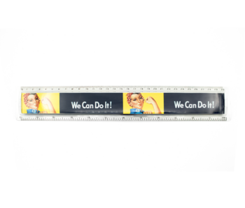 Ruler ,30cm, We can do it